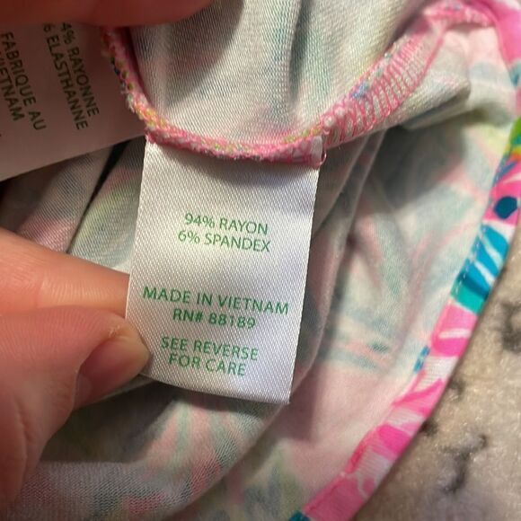 Lilly Pulitzer Lana Skort Romper in Unicorn Of The Sea - Picture 7 of 10